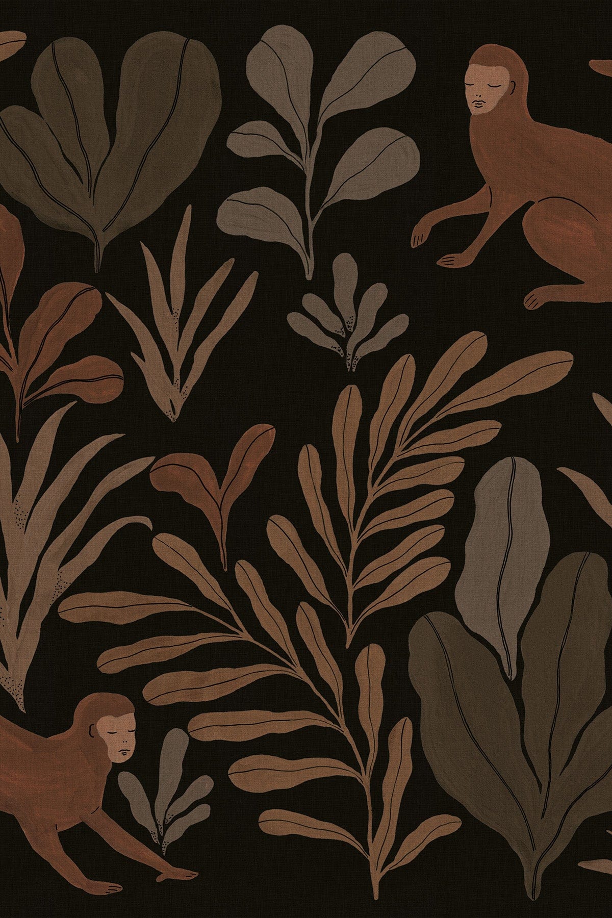  Wild Foliage Black