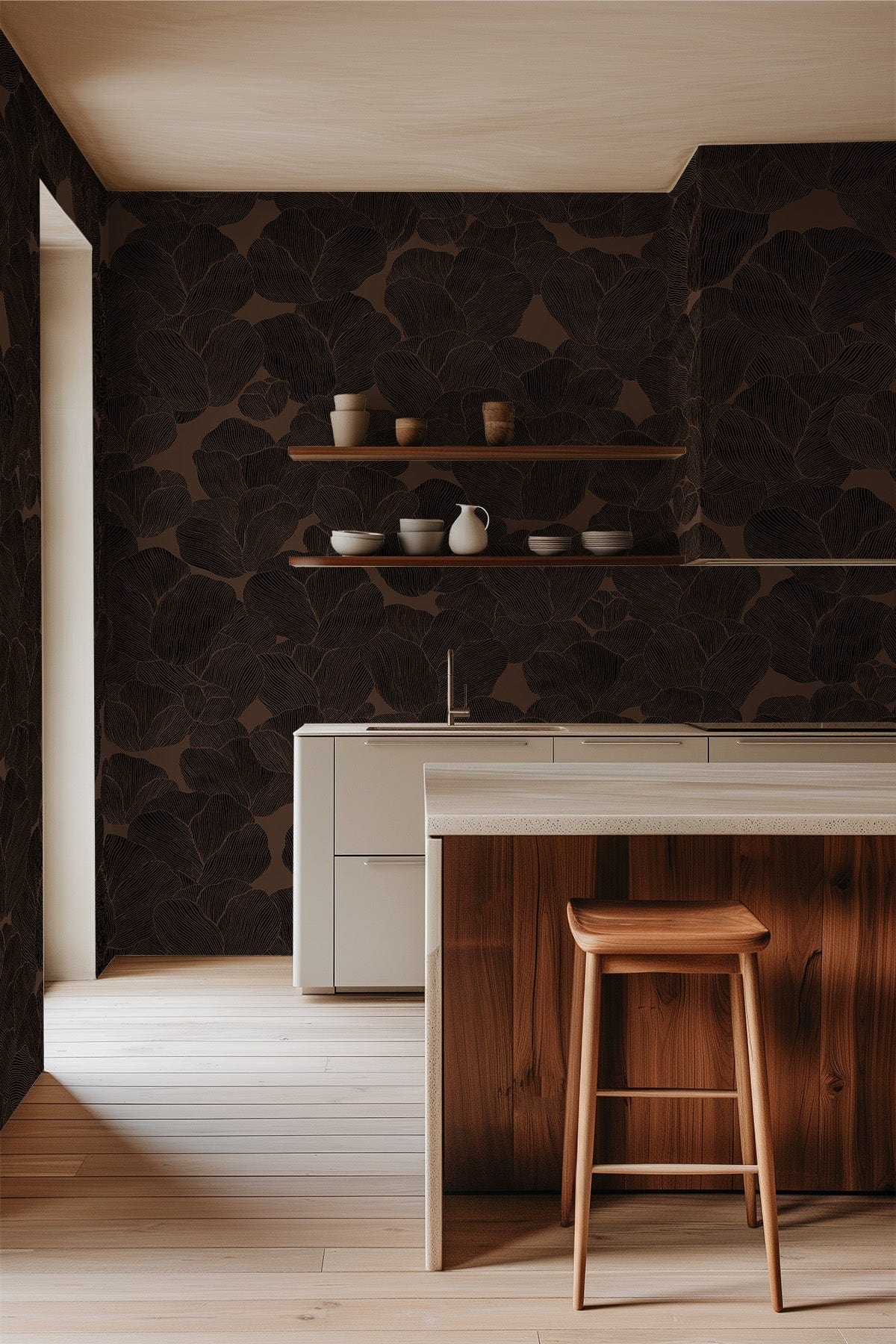  Graphic Flora Black