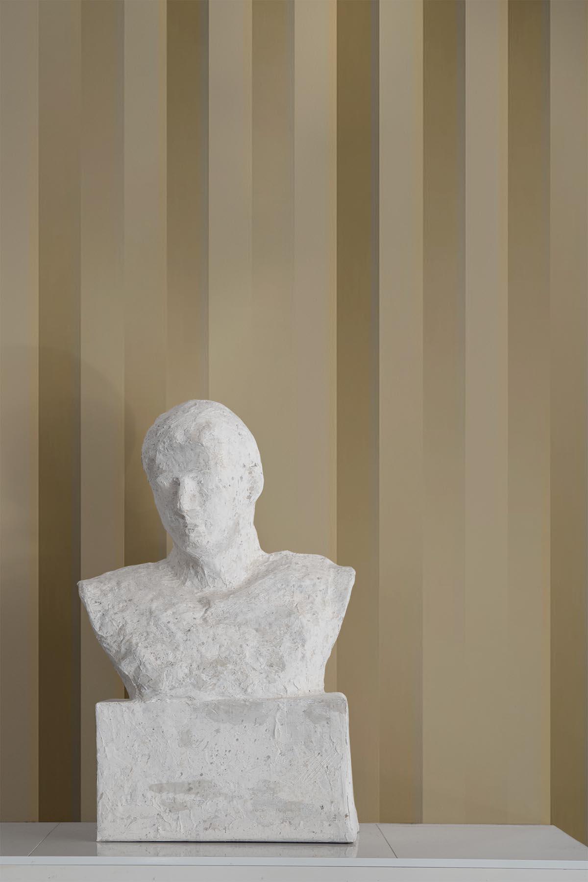  Faded Stripes Dusty Yellow