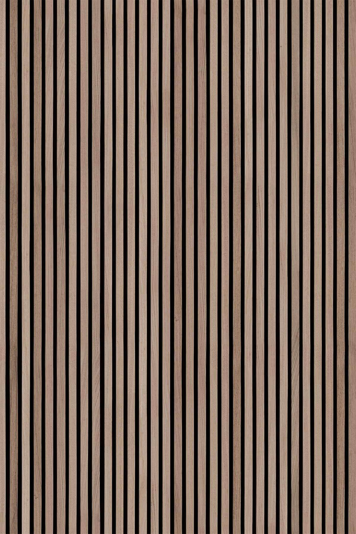  Rib Wood Wallpaper White Washed Oak