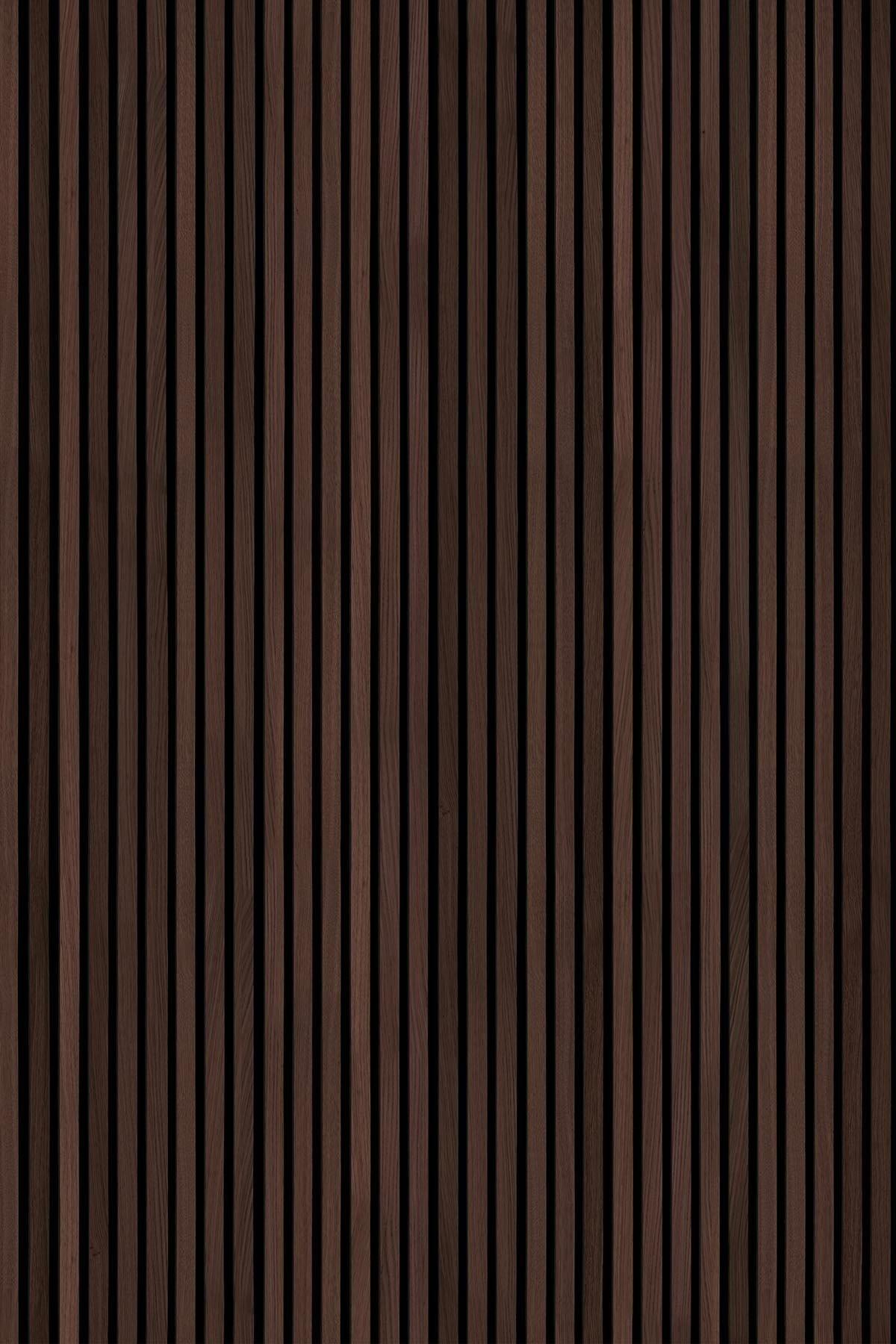  Rib Wood Wallpaper Dark Oak