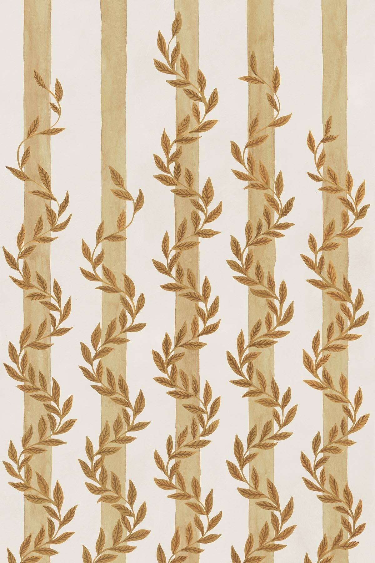  Botanical Stripe Yellow