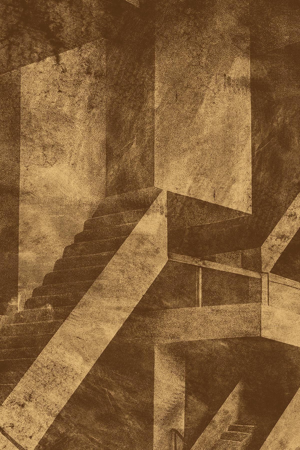  Brutalist Concrete Ochre