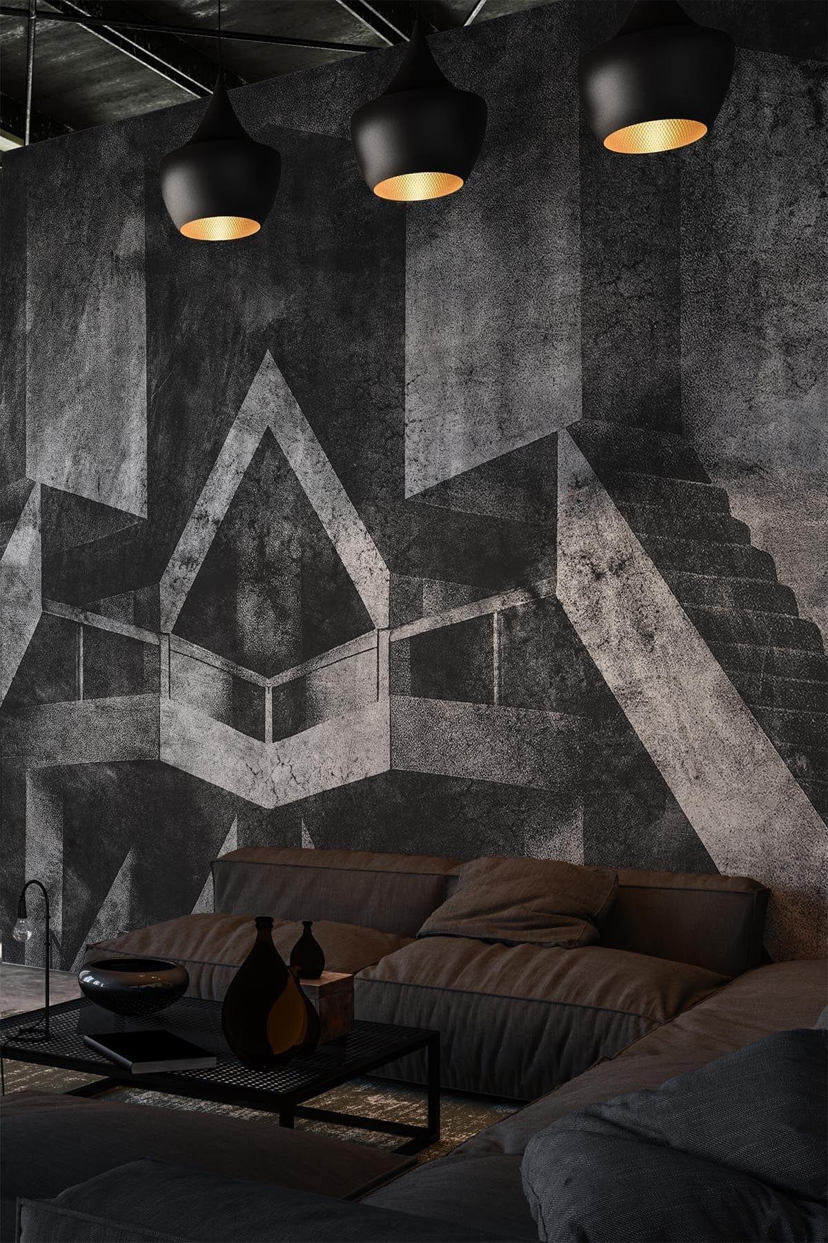  Brutalist Concrete Black