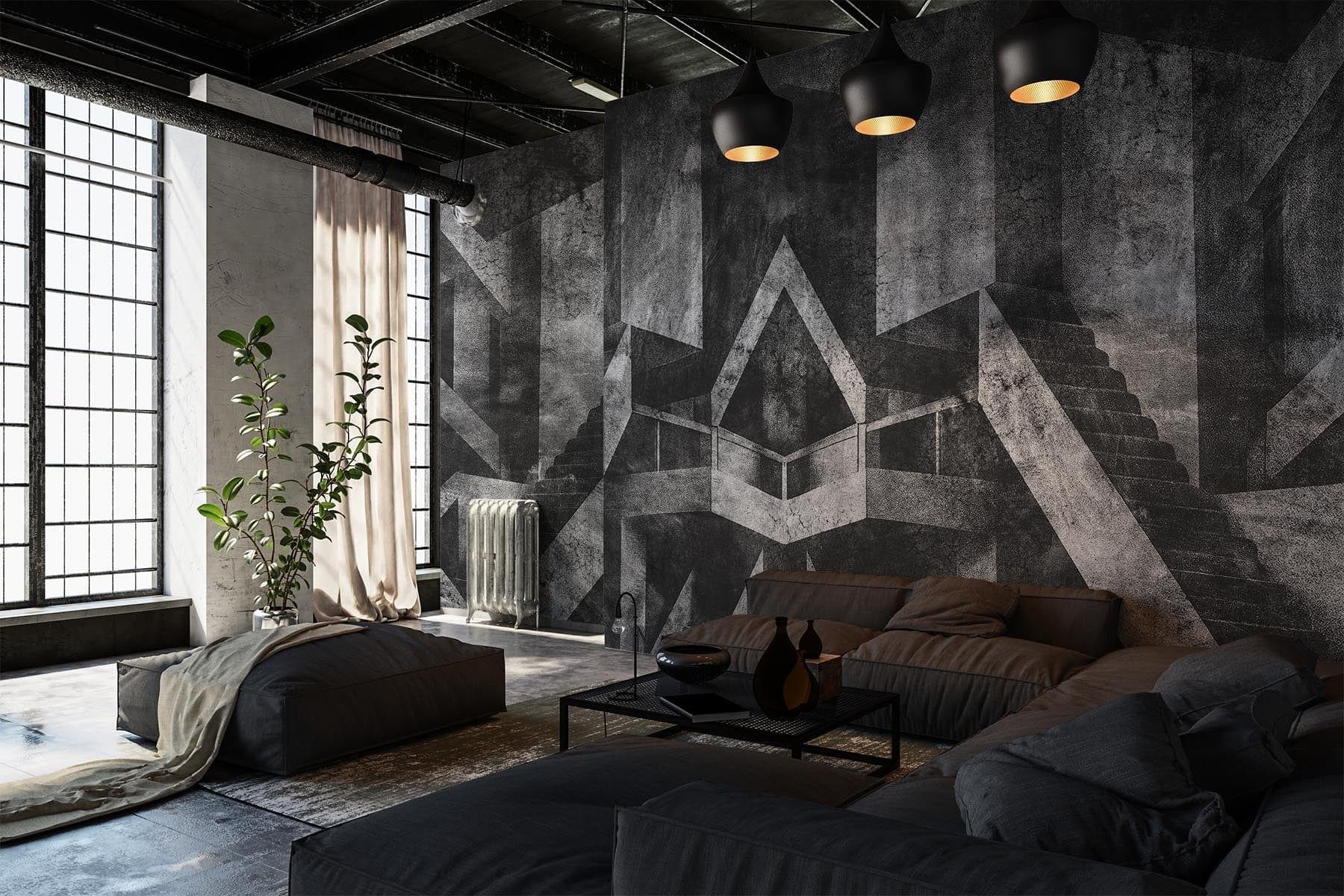  Brutalist Concrete Black