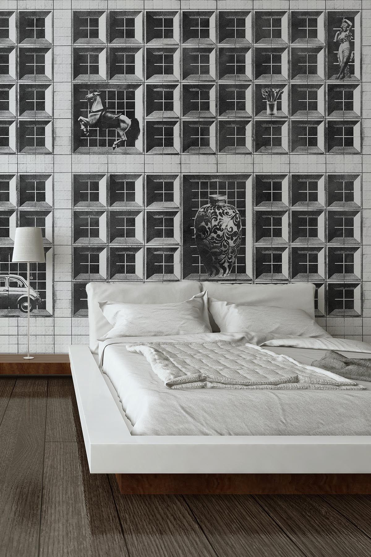  Surreal Window Black