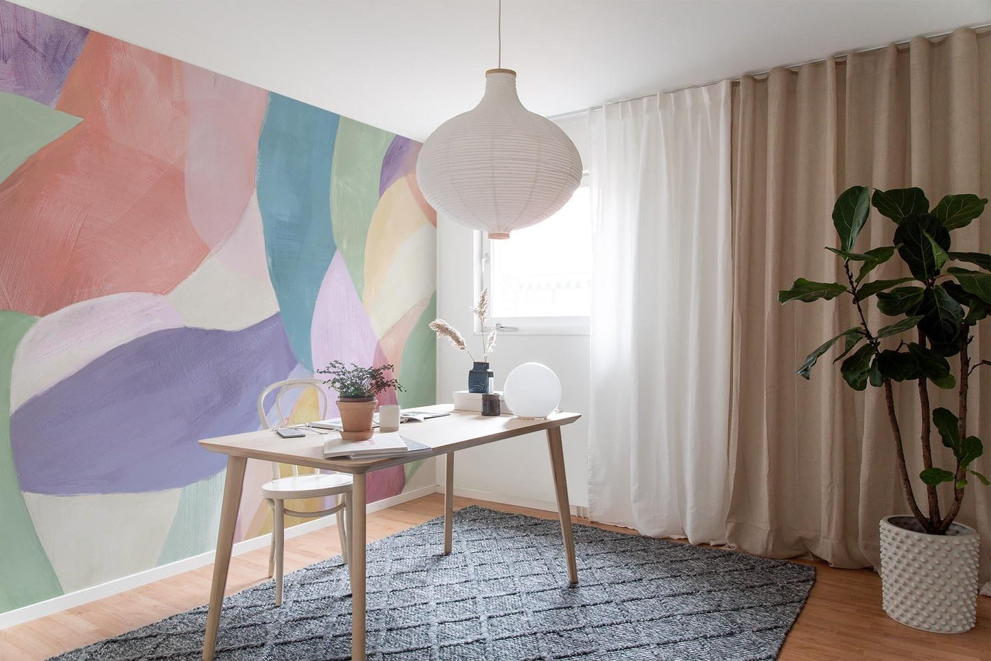  Bold Shapes Multi Pastel