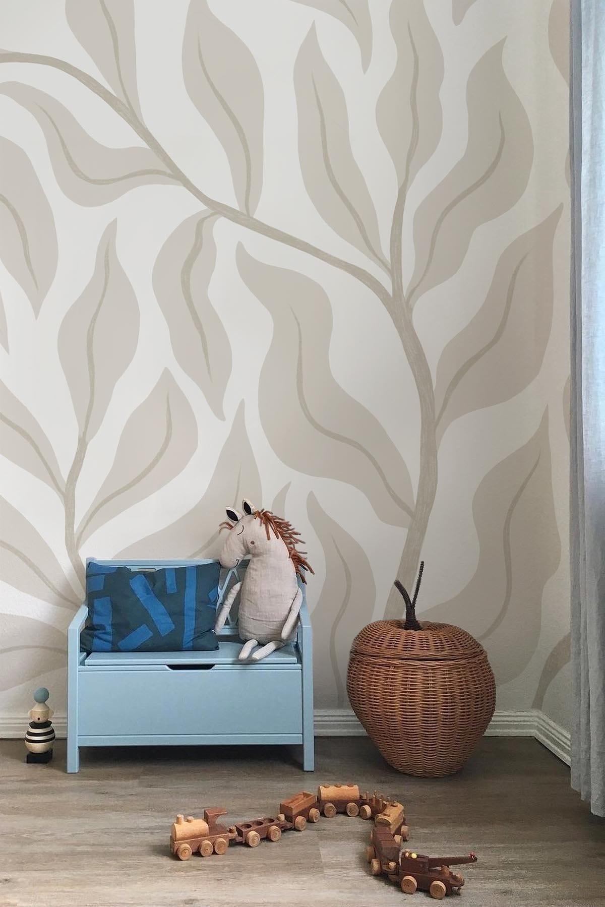  Leaves Soft Beige