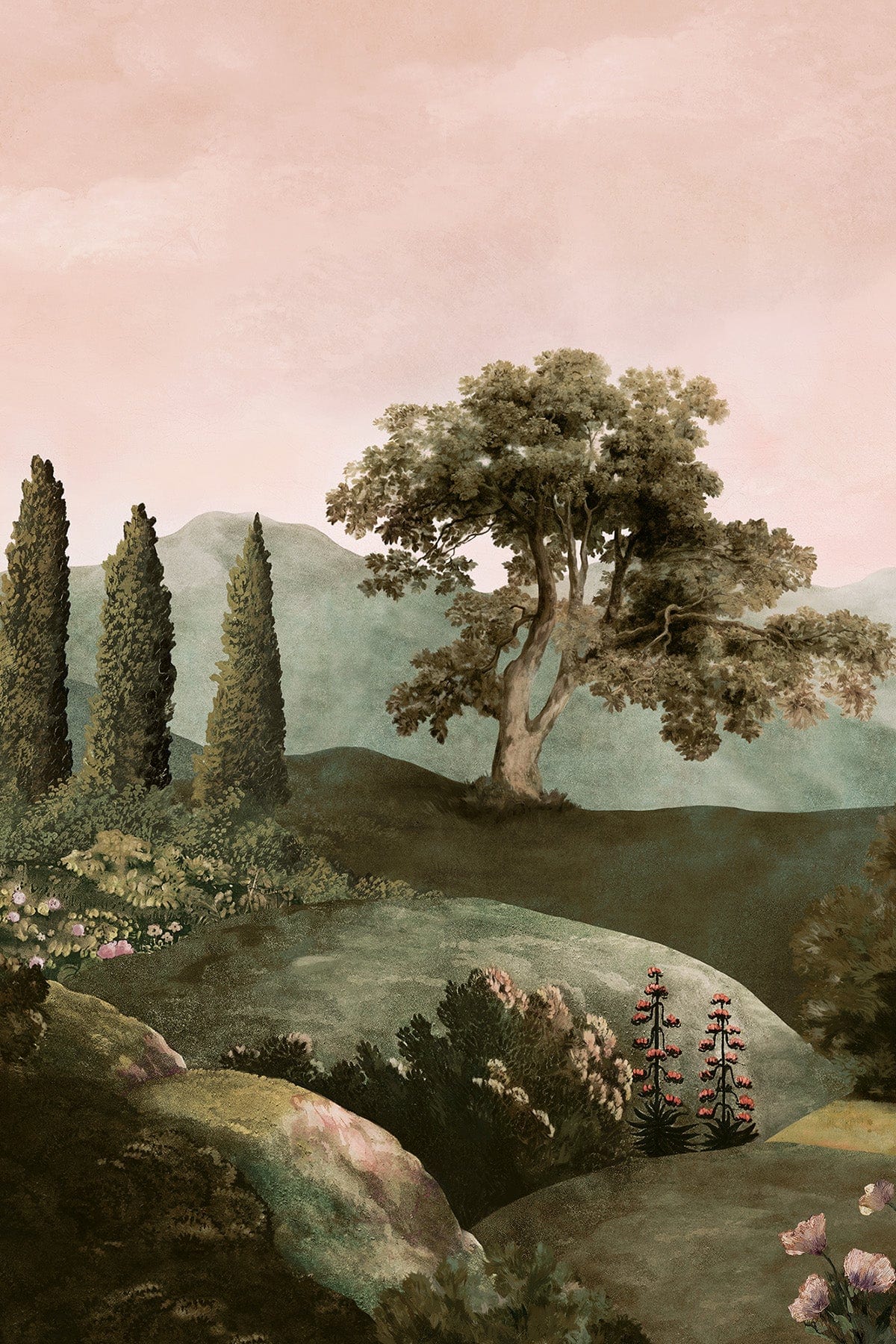  Vintage Meadow Light Pink