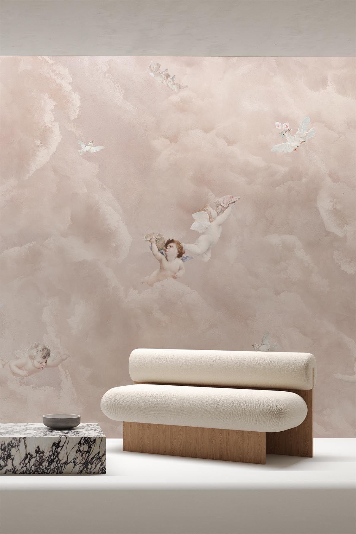  Cherub Clouds Soft Pink