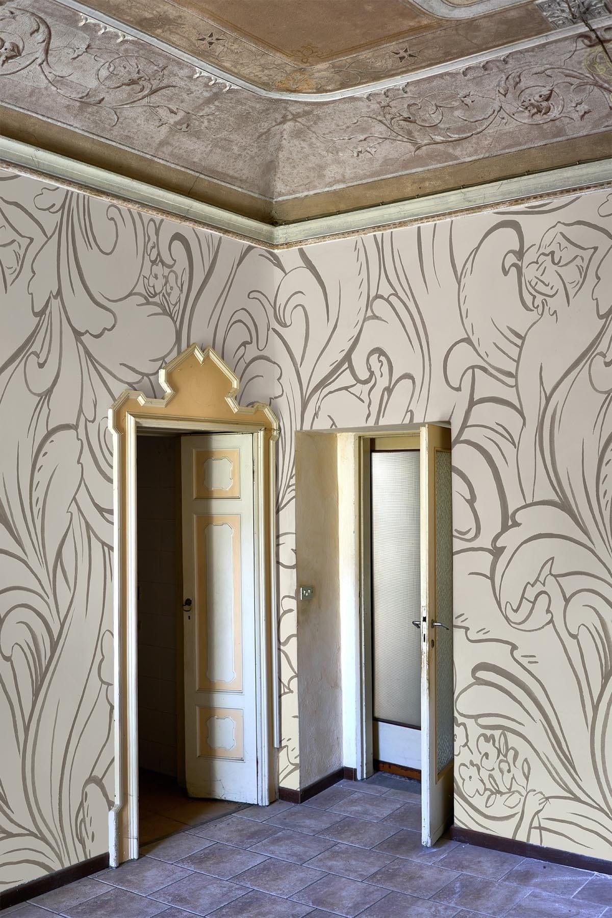  Contemporary Ornament Taupe