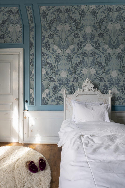  Palazzo Medallion Blue