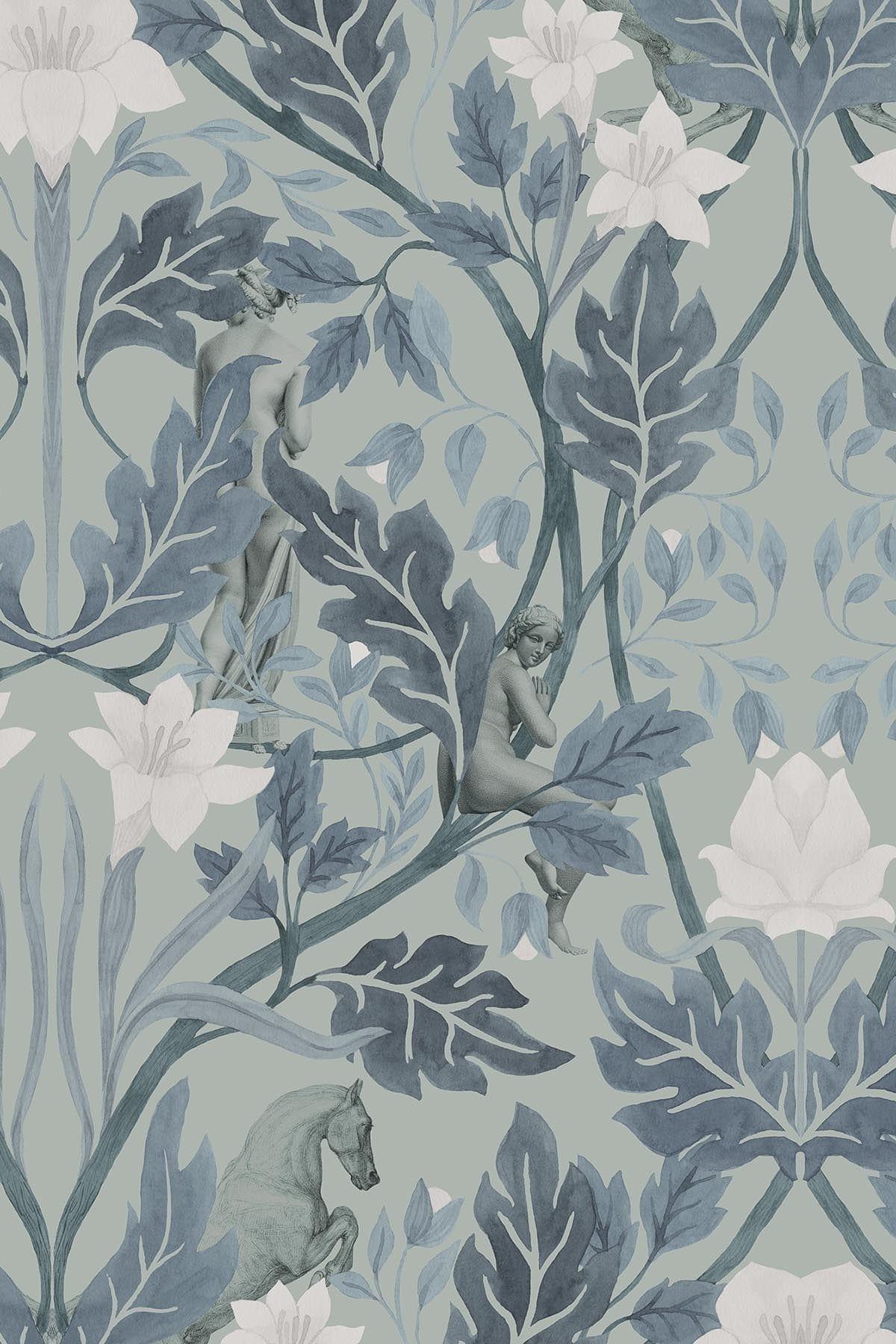  Palazzo Medallion Blue