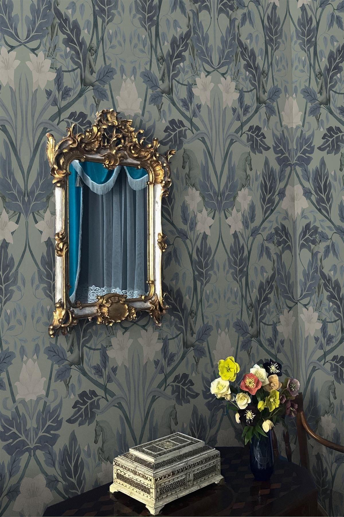  Palazzo Medallion Blue