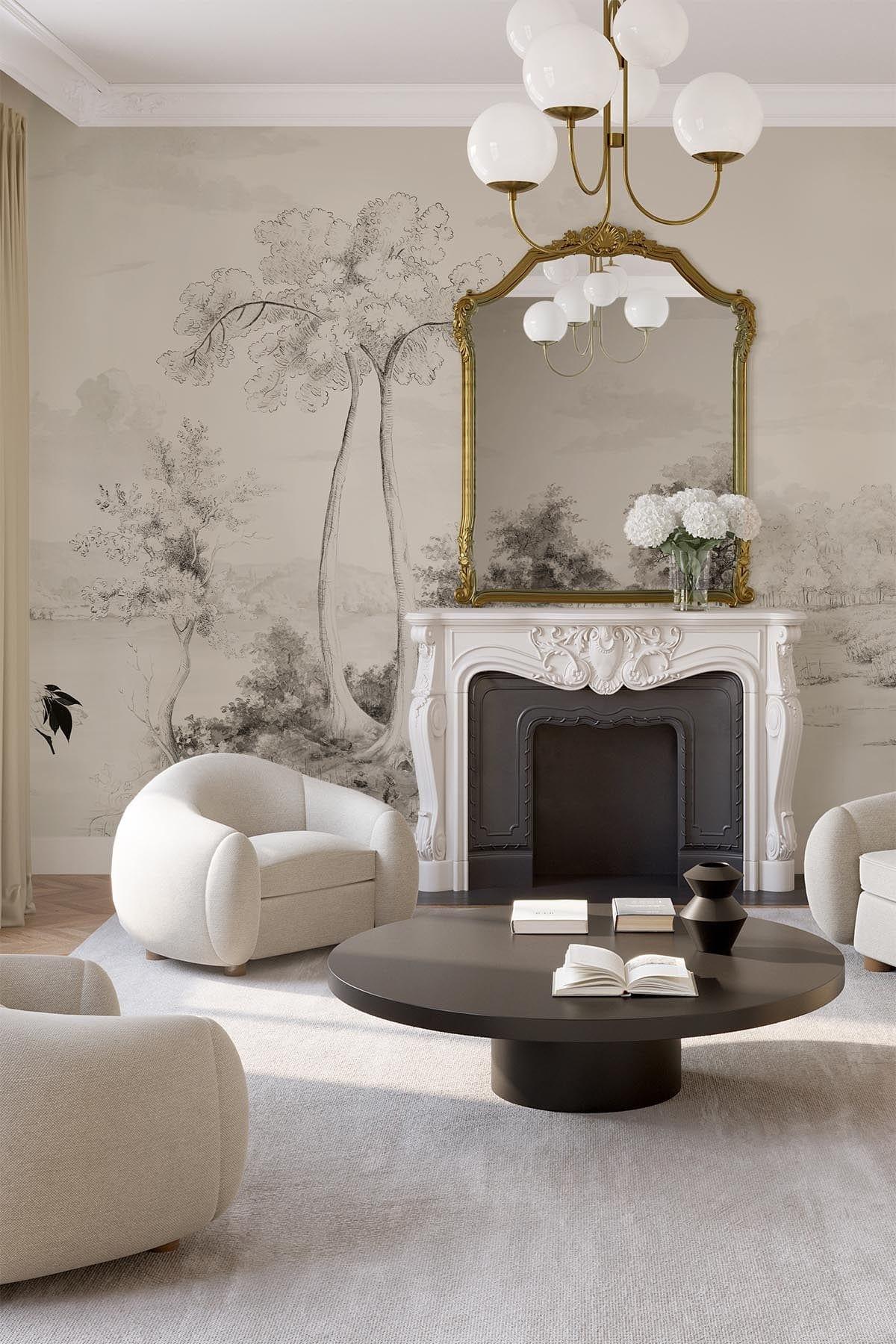  Scenic Landscape Beige