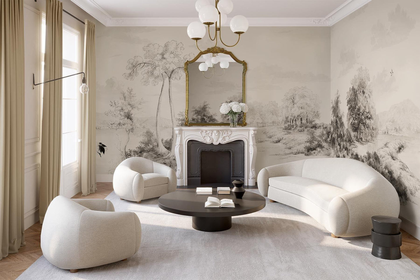  Scenic Landscape Beige