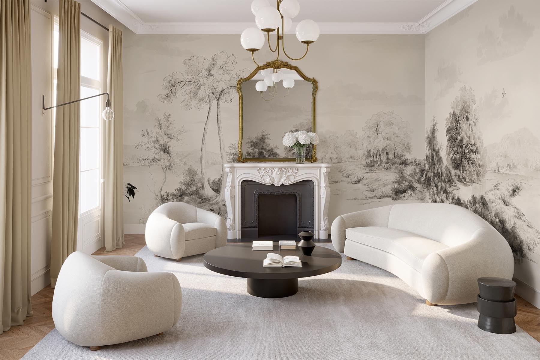  Scenic Landscape Beige