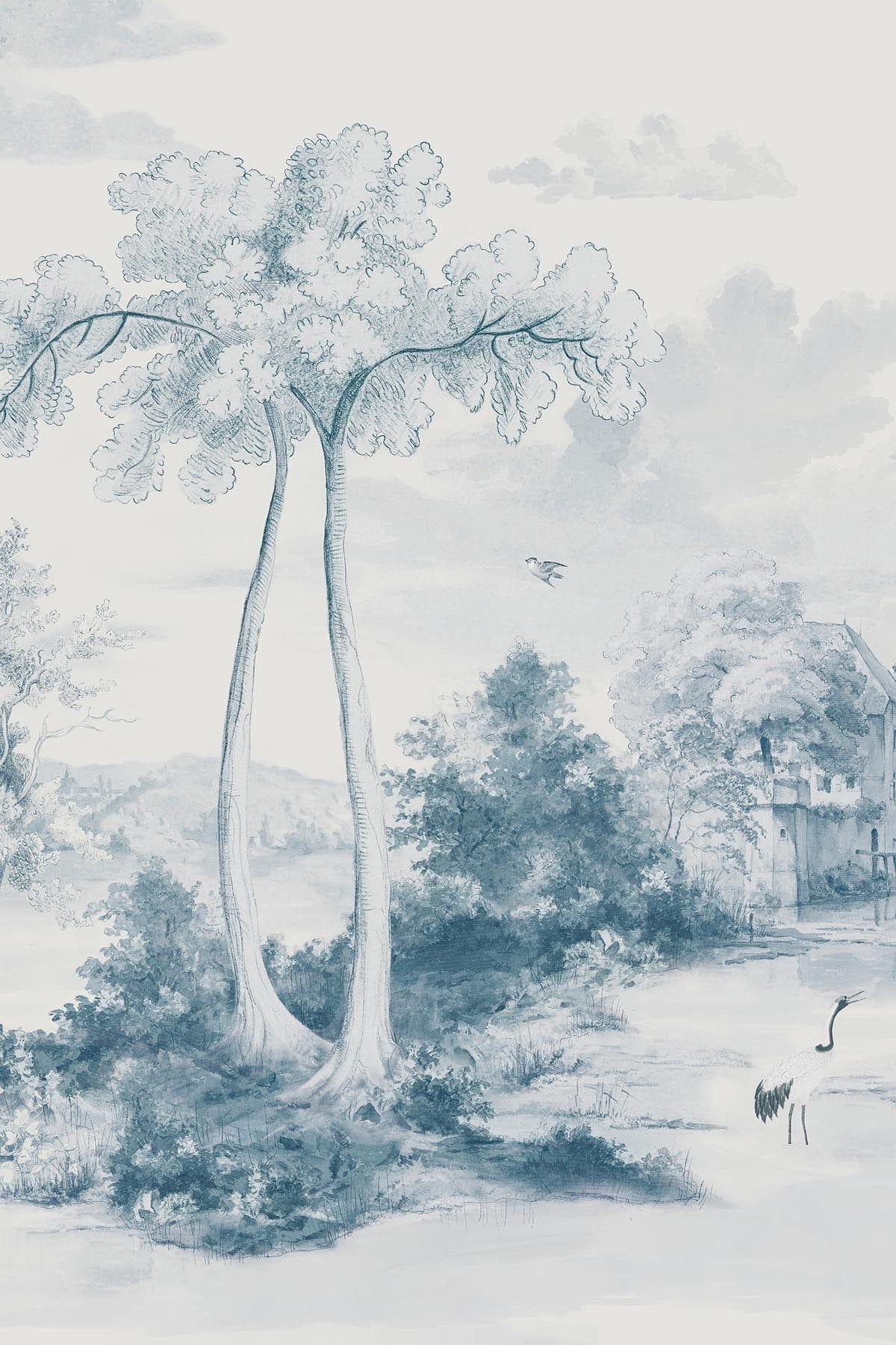  Scenic Landscape Blue