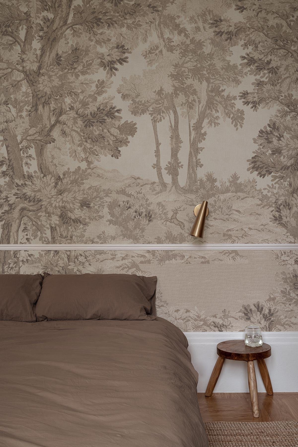  Tapestry Landscape Pale Beige