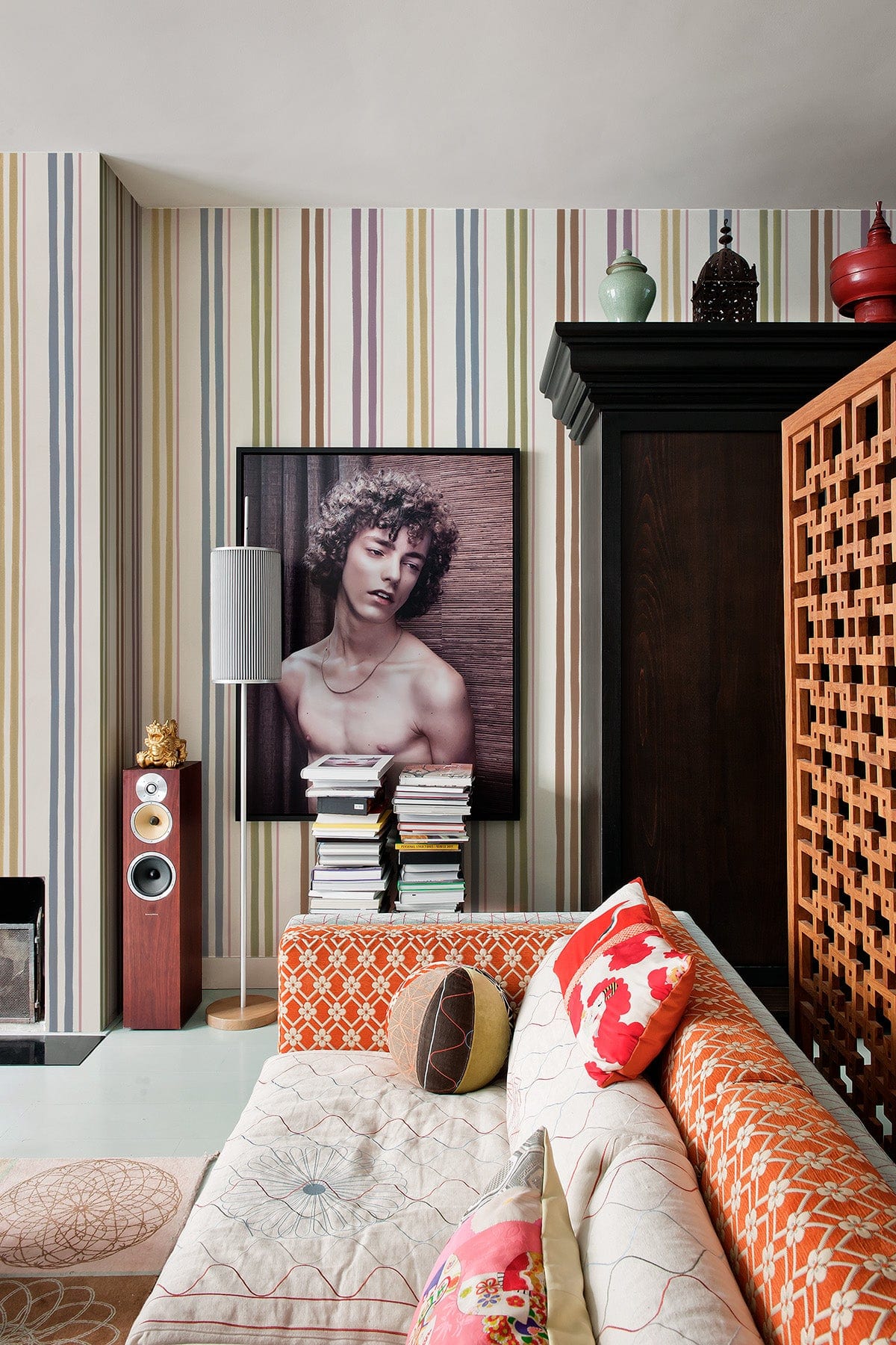  Contemporary Stripe Pastel Multi