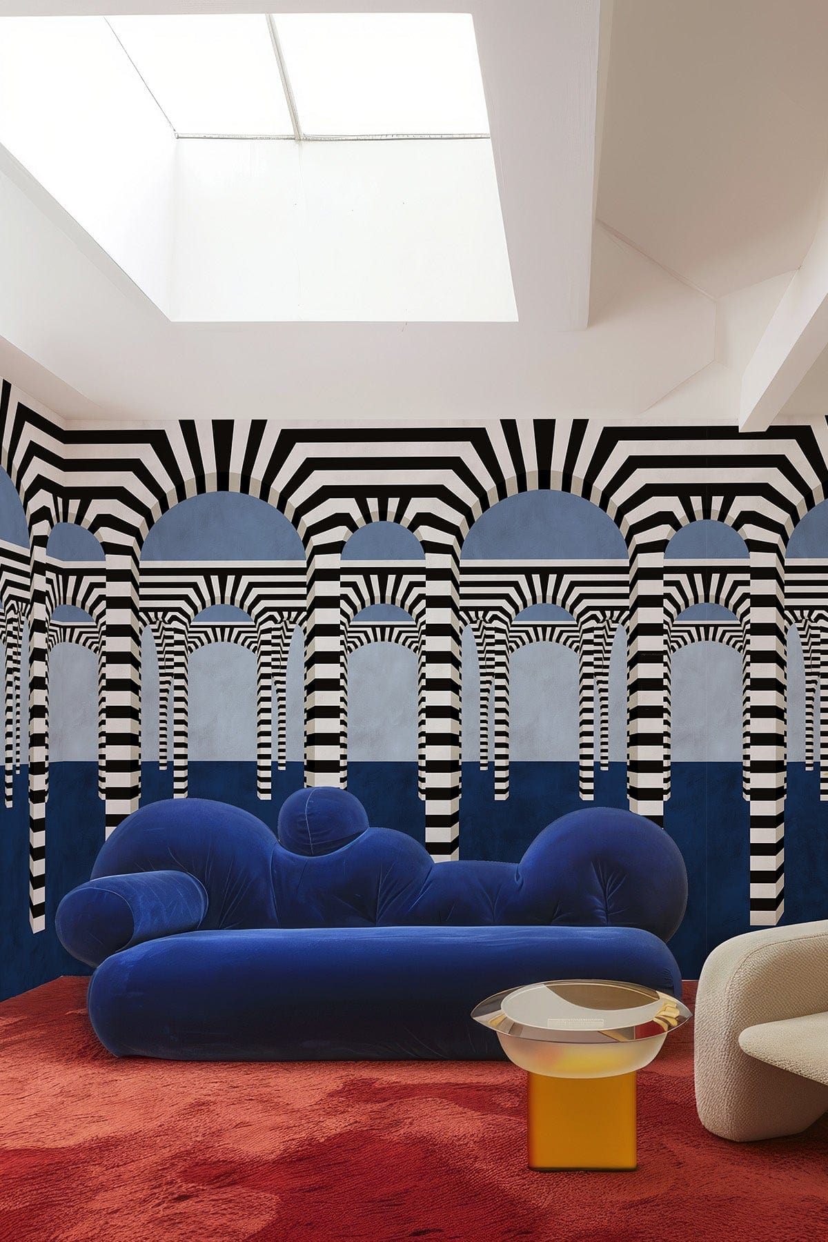  Striped Archway Blue