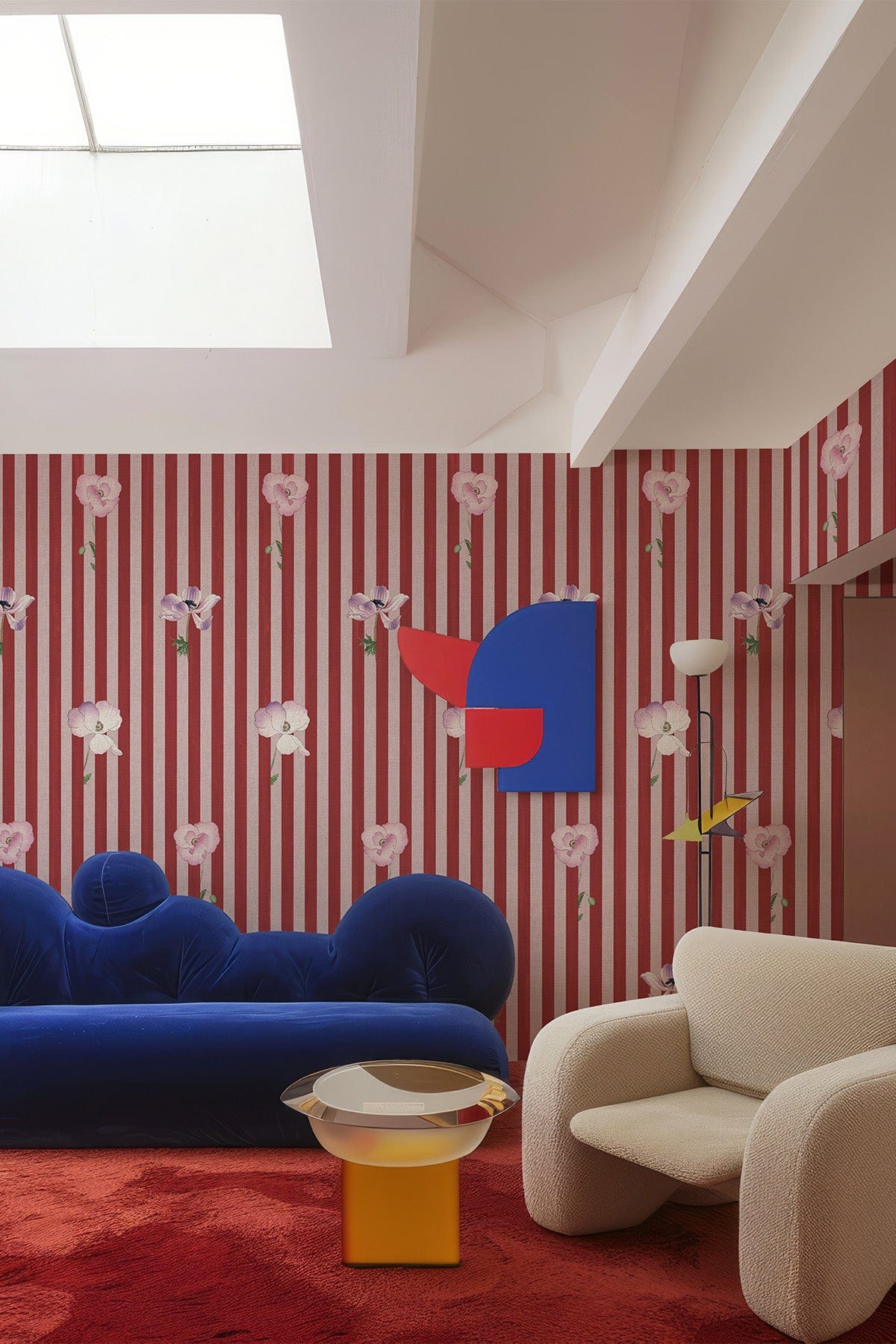 Stripe Meadow Red