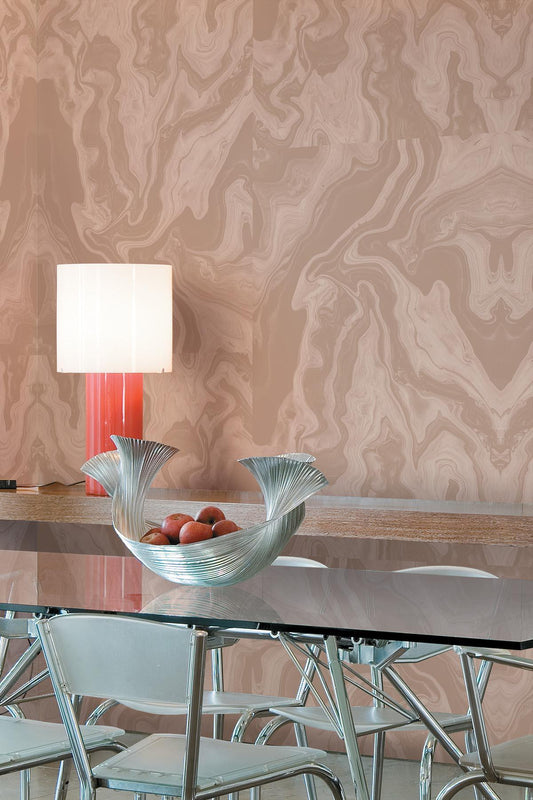  Marbling Tiles Dusty Pink