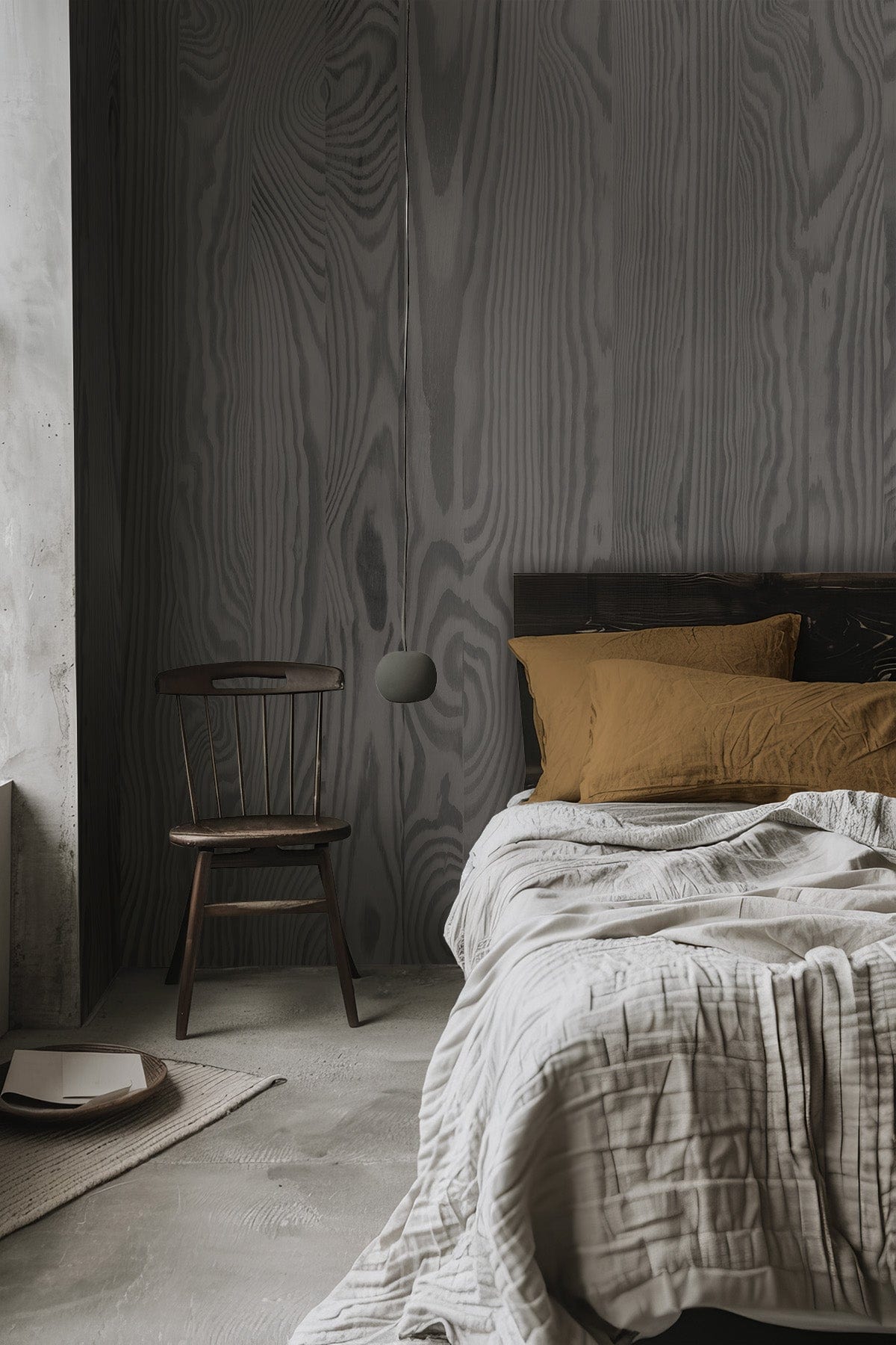  Wood Wallpaper Driftwood Grey