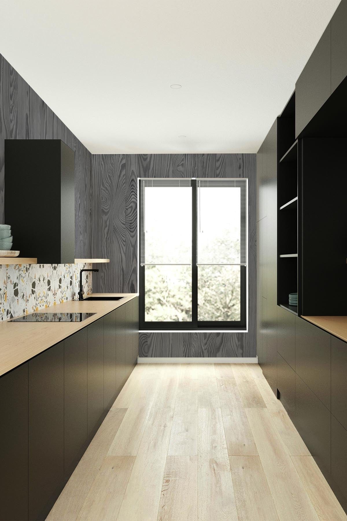  Wood Wallpaper Driftwood Grey