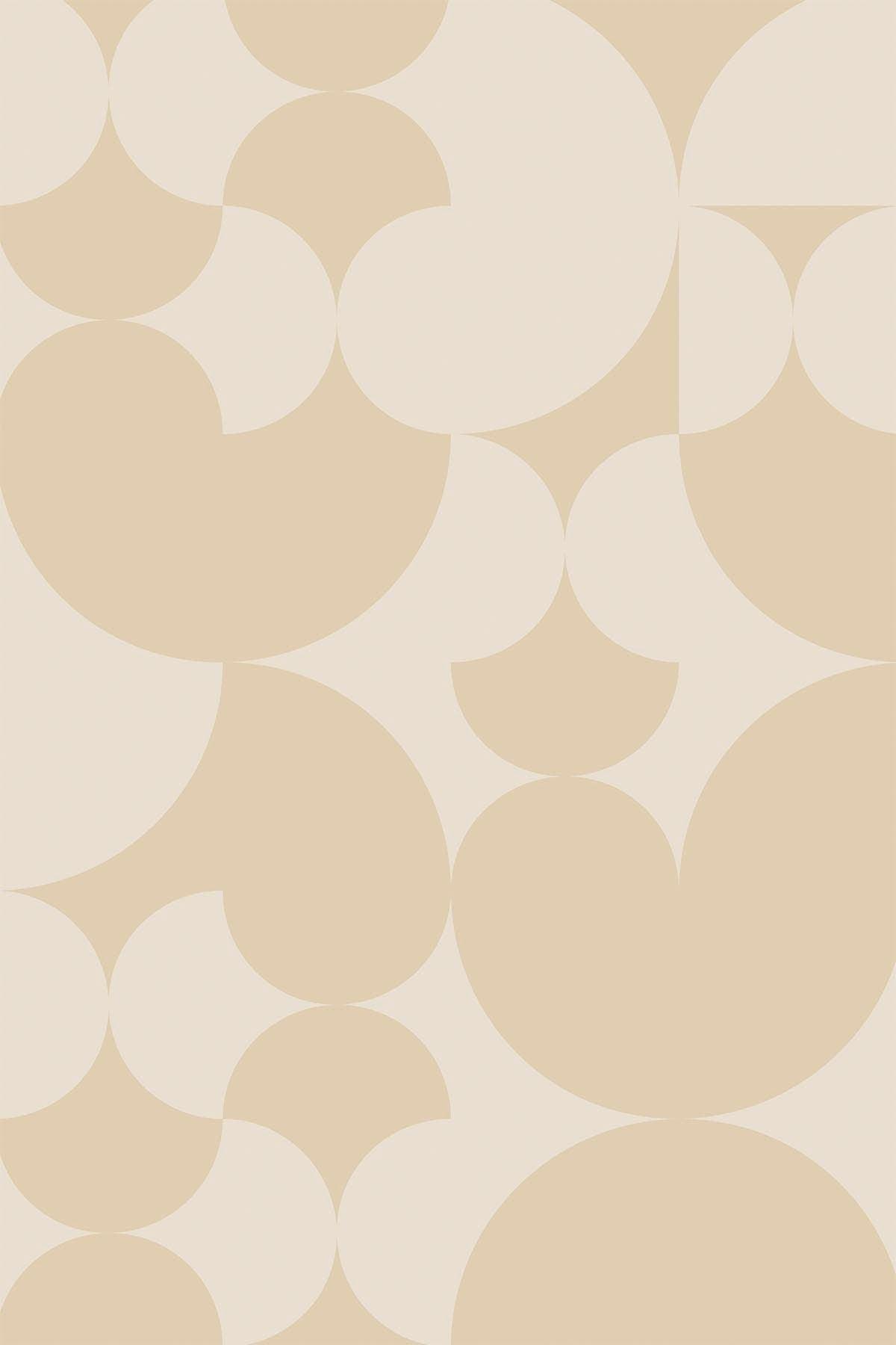  Retro Geometric Pale Yellow