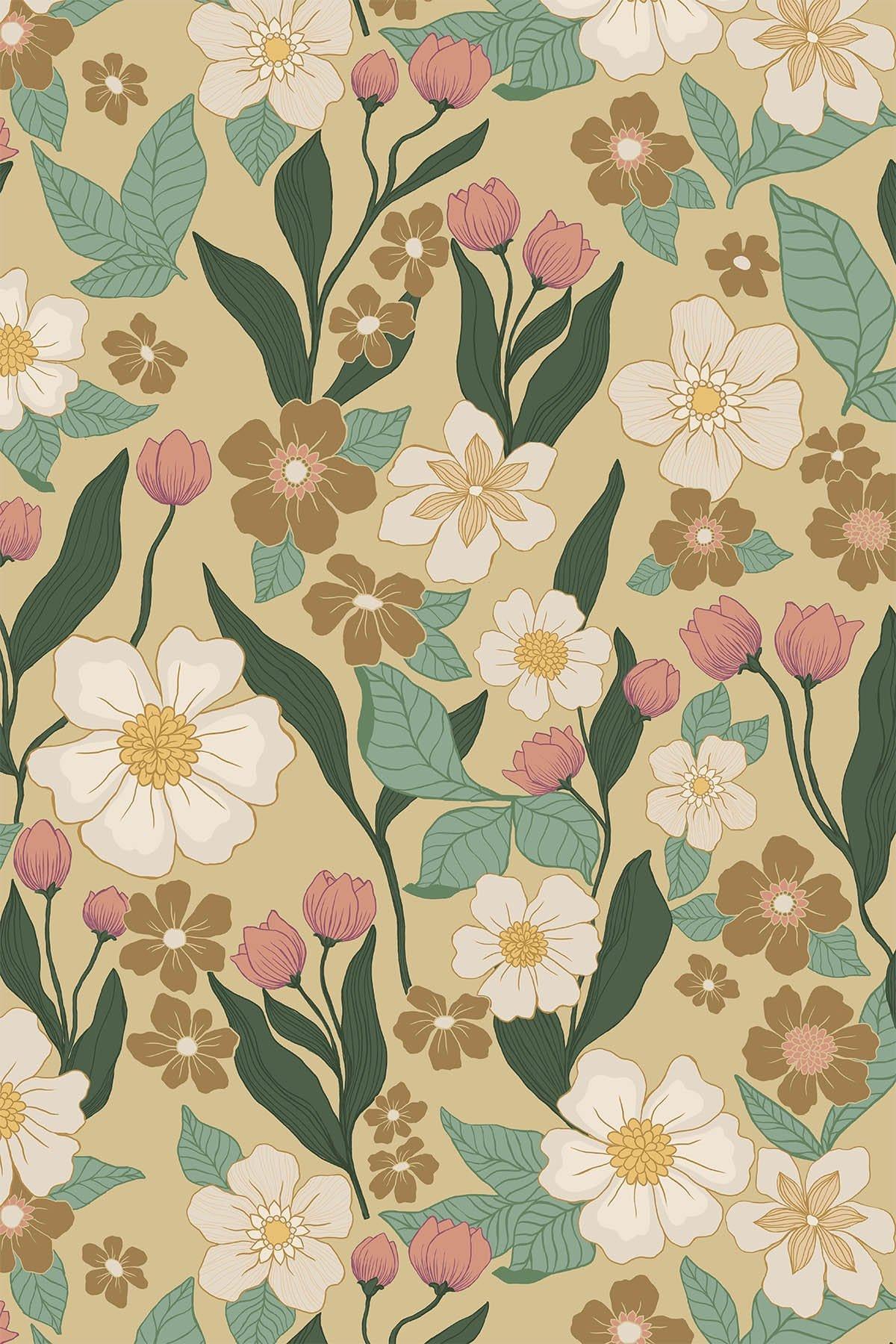  Vintage Garden Yellow