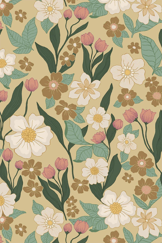  Vintage Garden Yellow