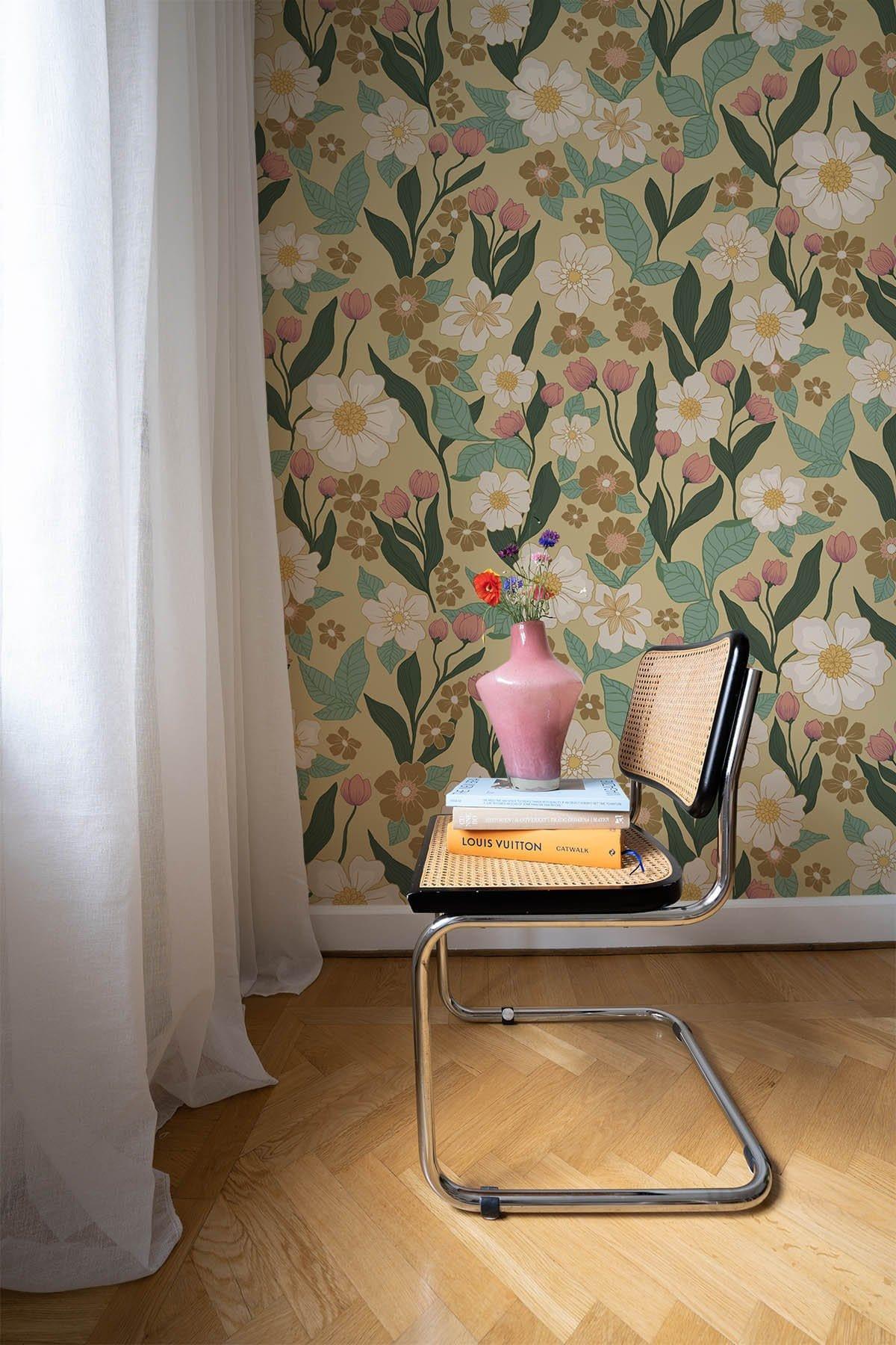  Vintage Garden Yellow