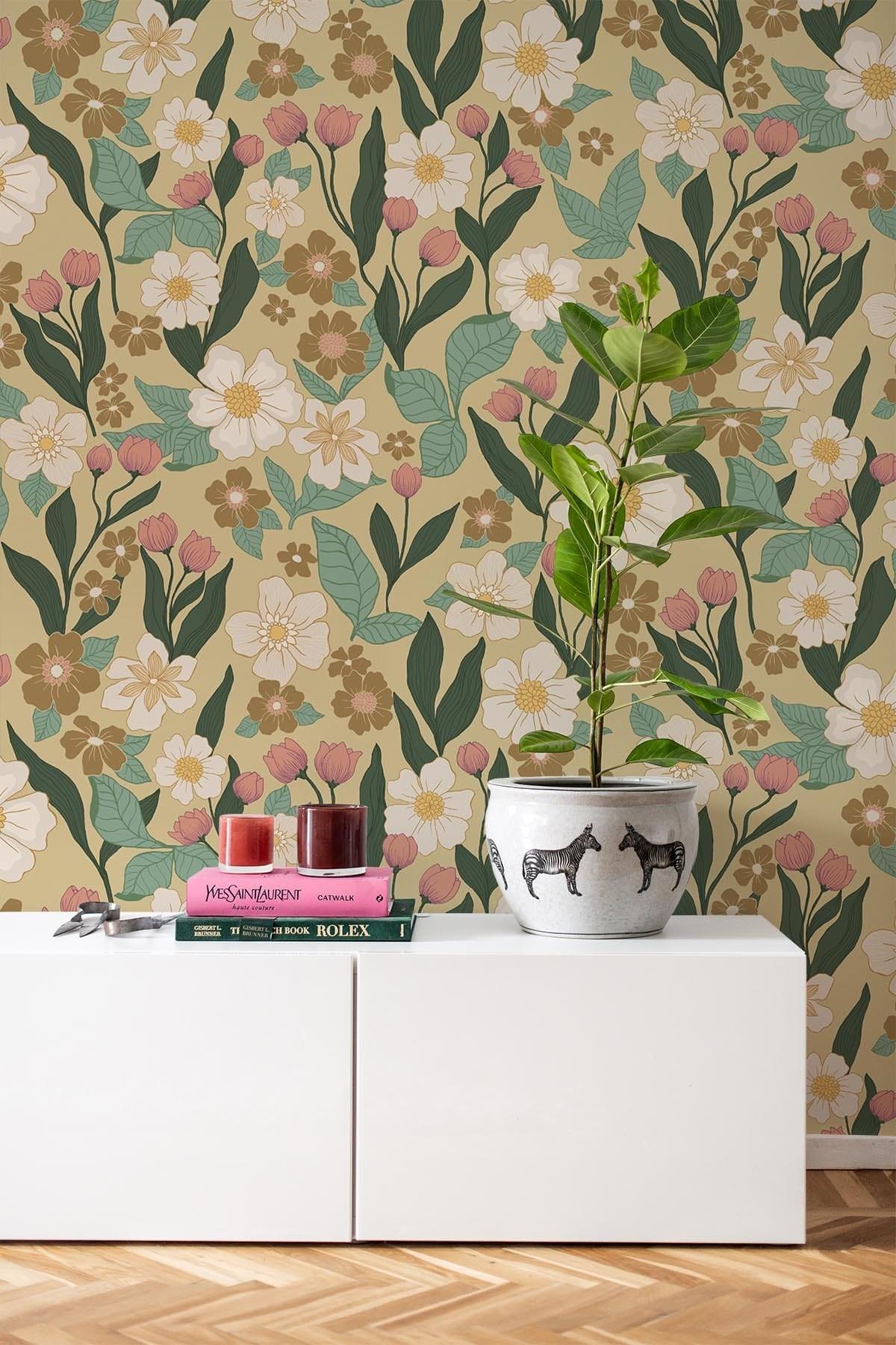  Vintage Garden Yellow