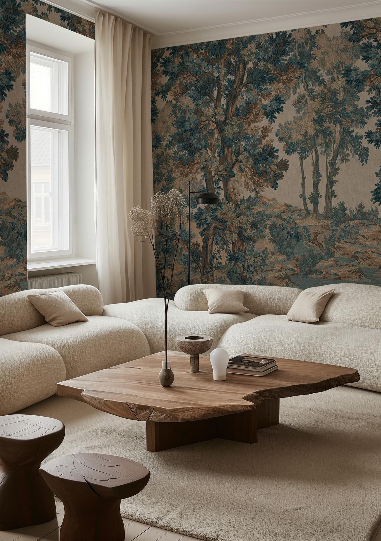  Tapestry Landscape Teal