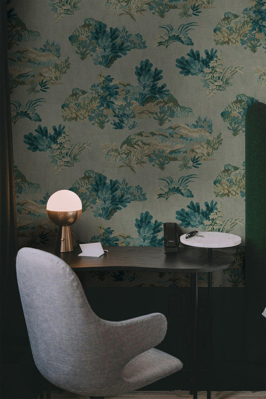  Tapestry Toile Teal