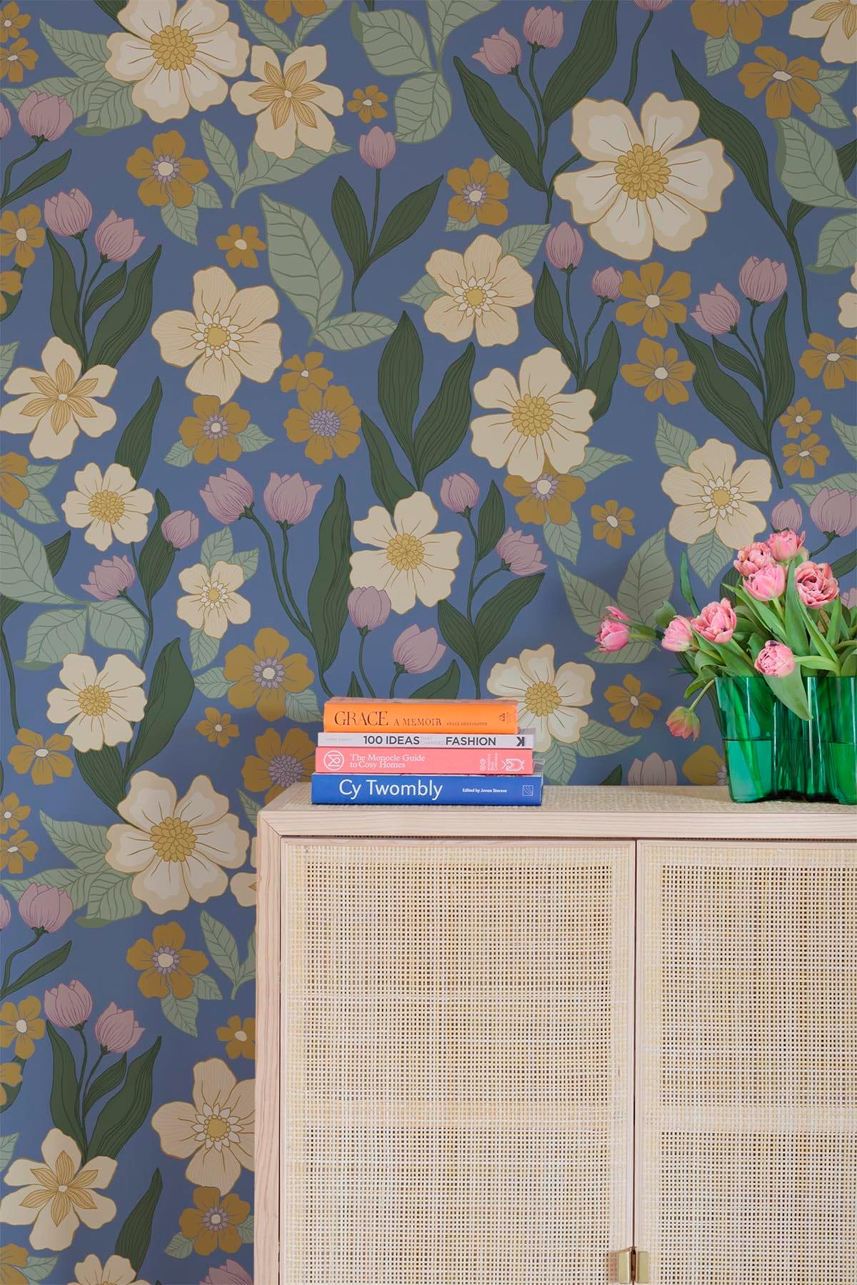  Vintage Garden Blue