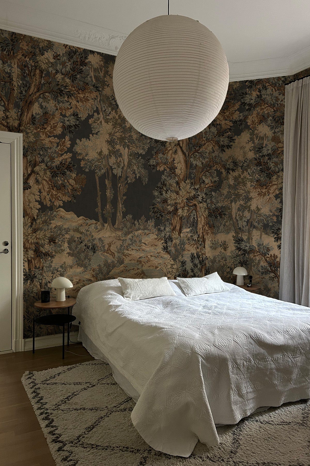  Tapestry Landscape Dark Blue
