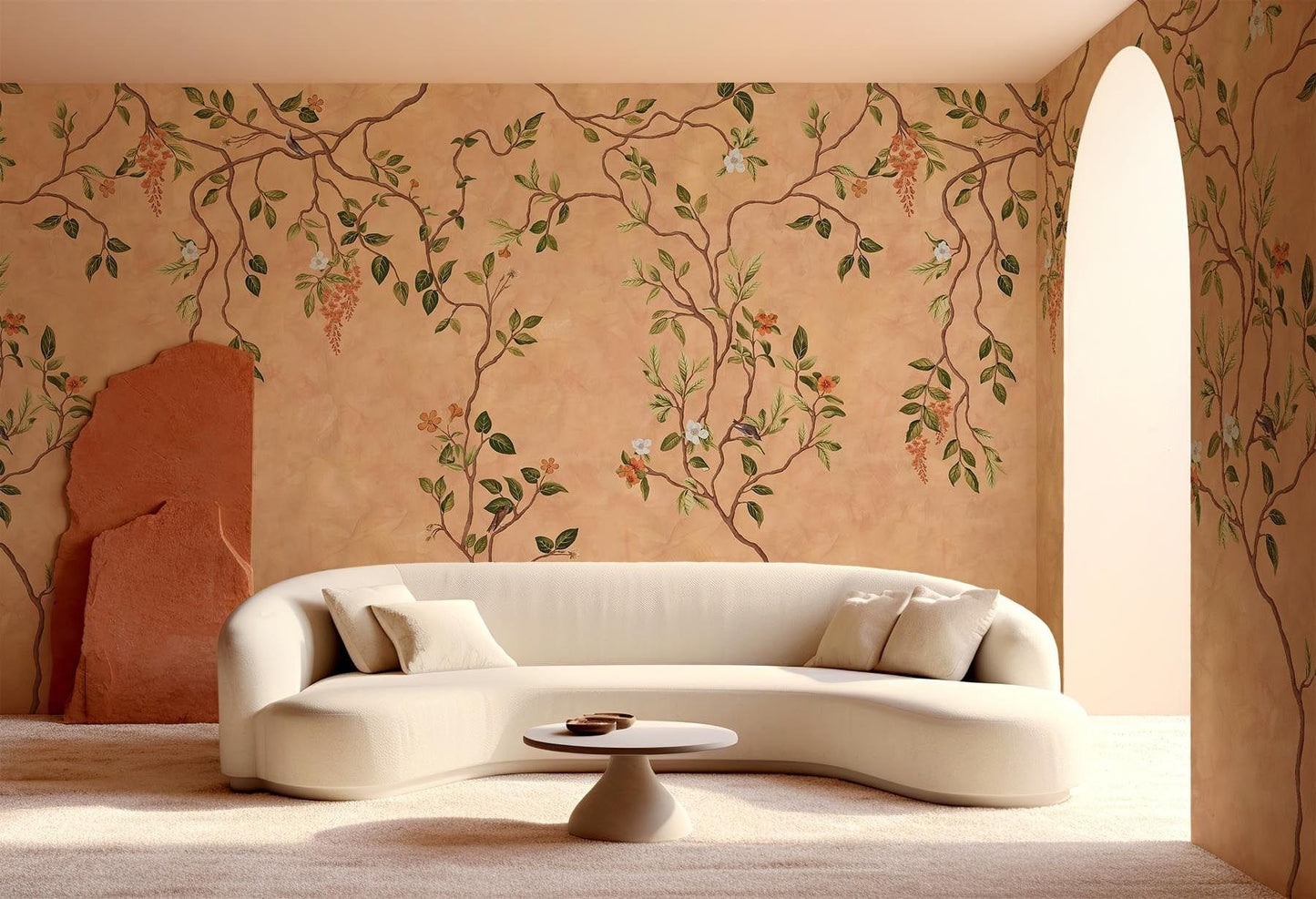  Chinoiserie Peach
