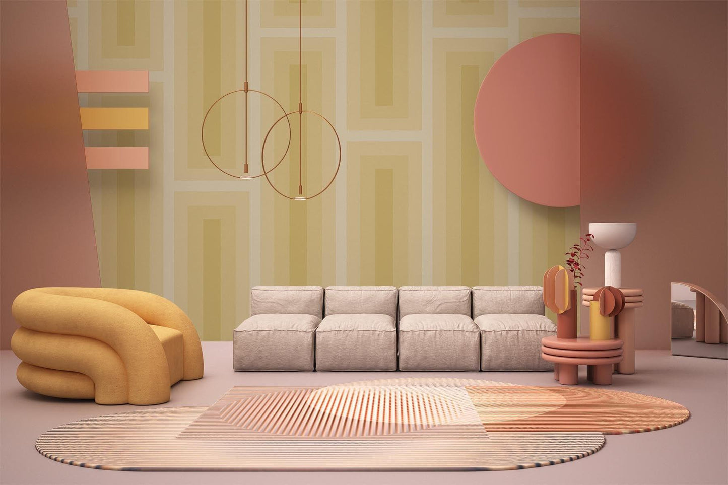  Soft Fadings Dusty Yellow