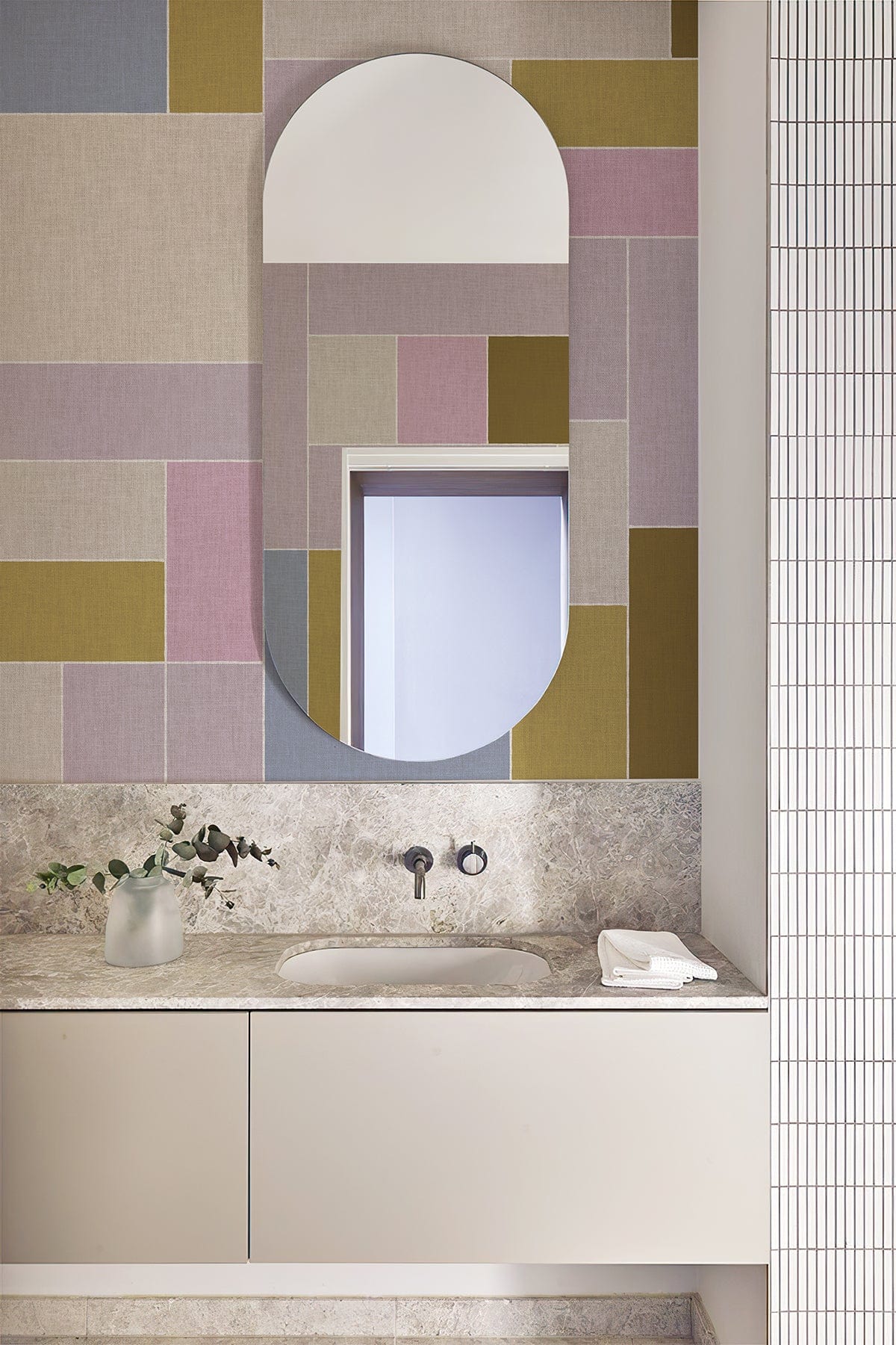  Bold Grid Pink/Green