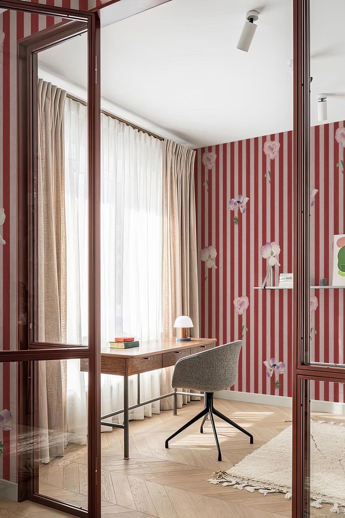 Stripe Meadow Red