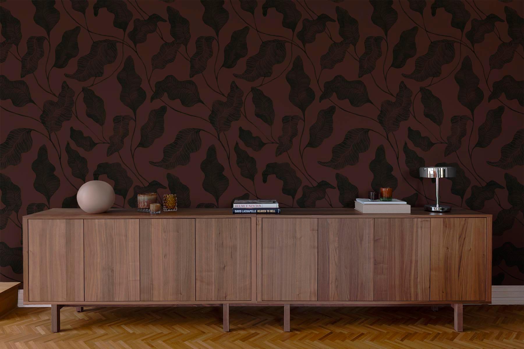  Mystic Forest Marsala Red