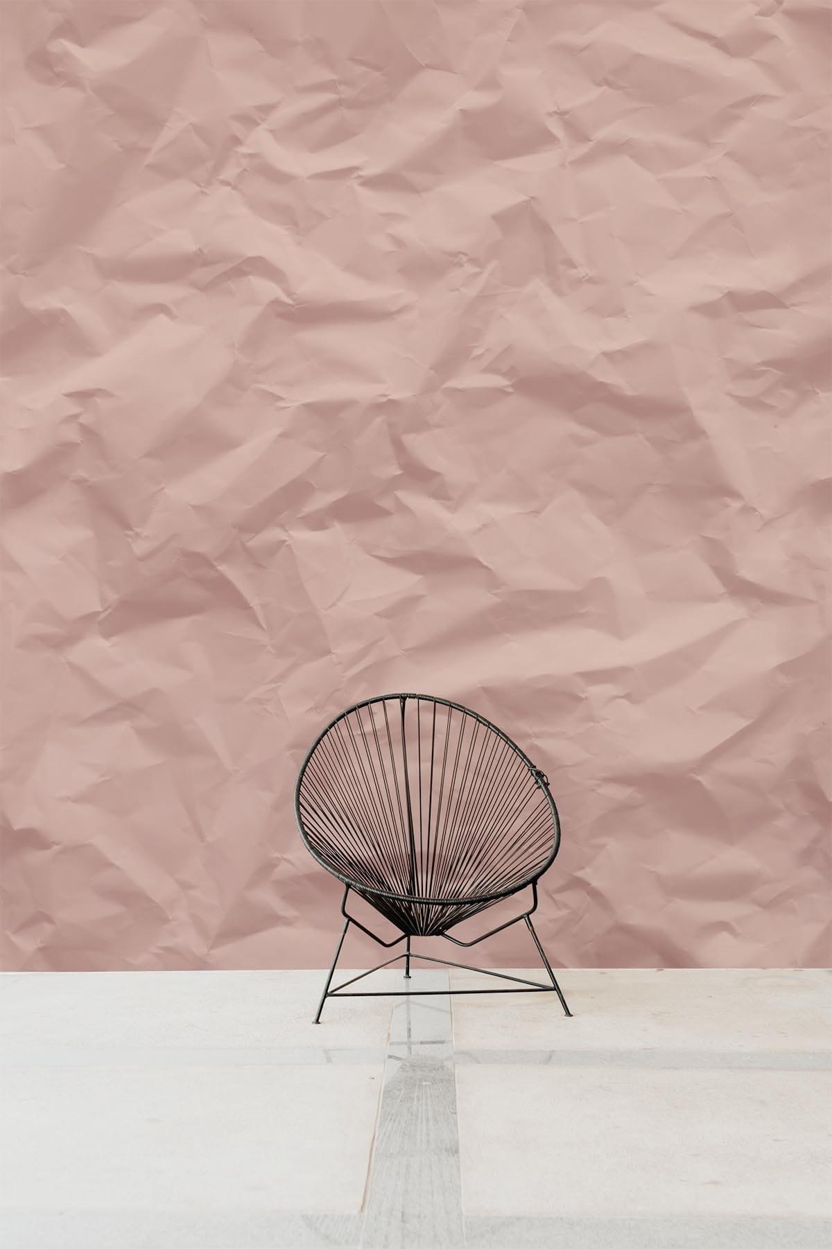  Paper Wrinkle Soft Pink