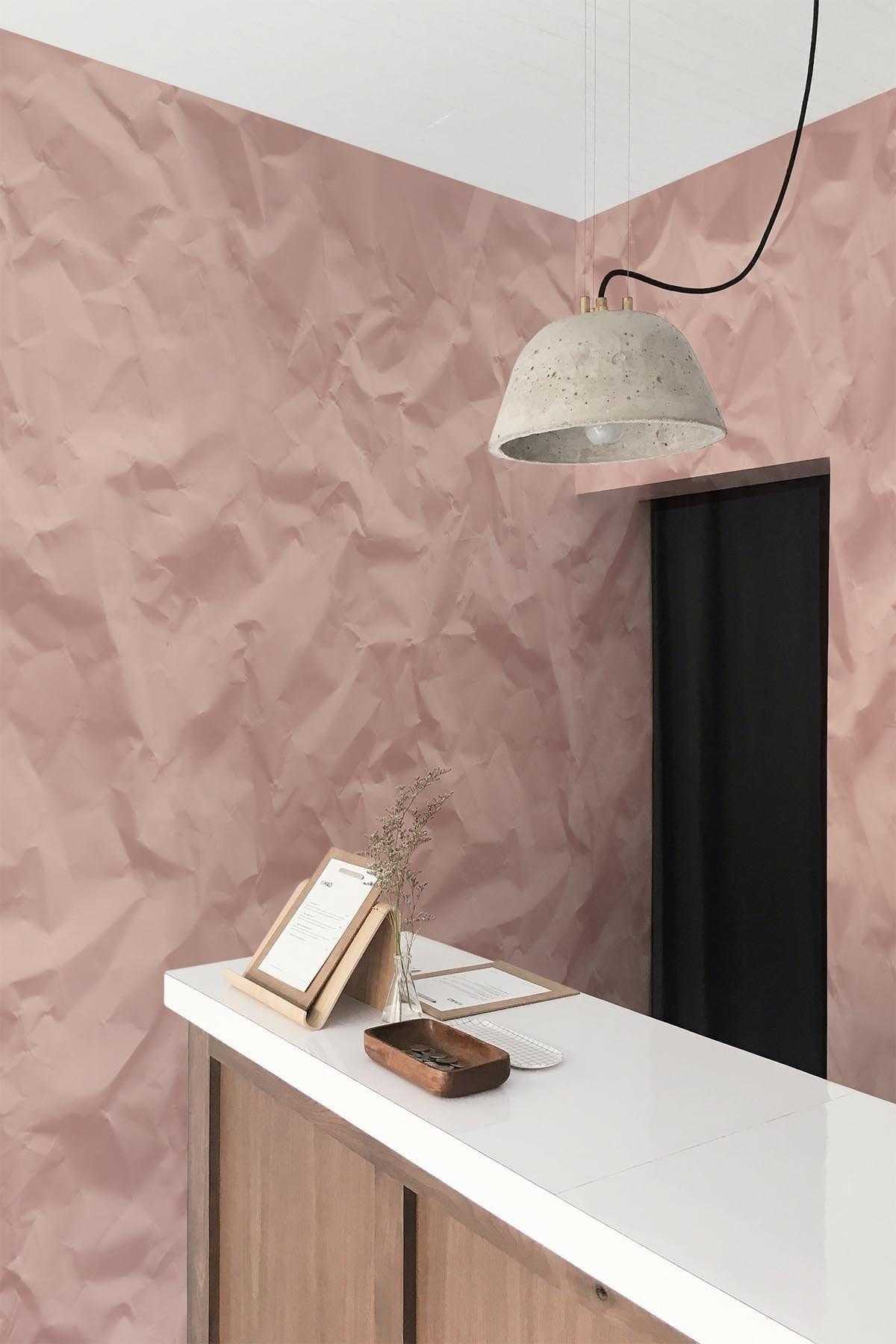  Paper Wrinkle Soft Pink