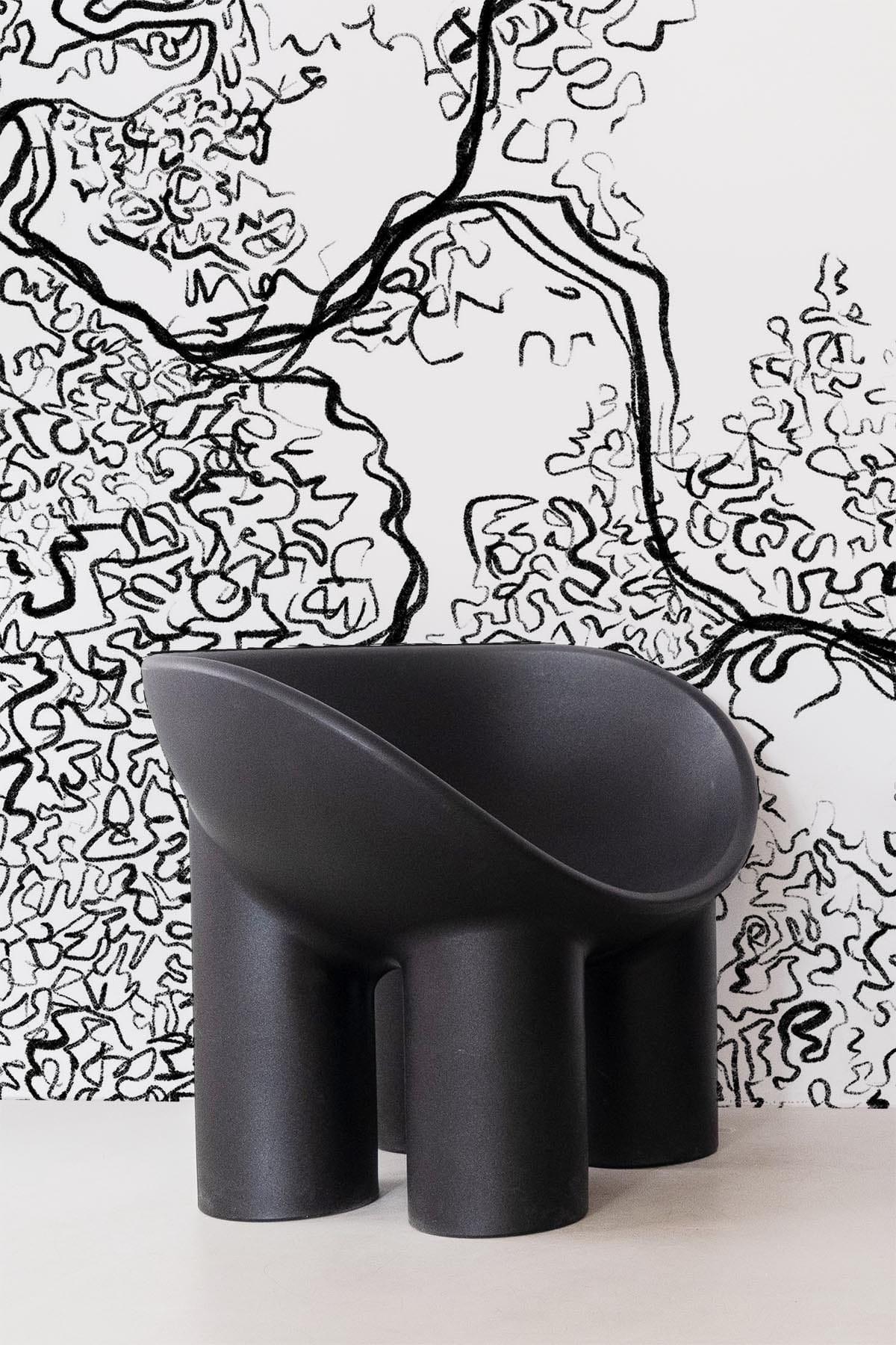  Abstract Sketch Black