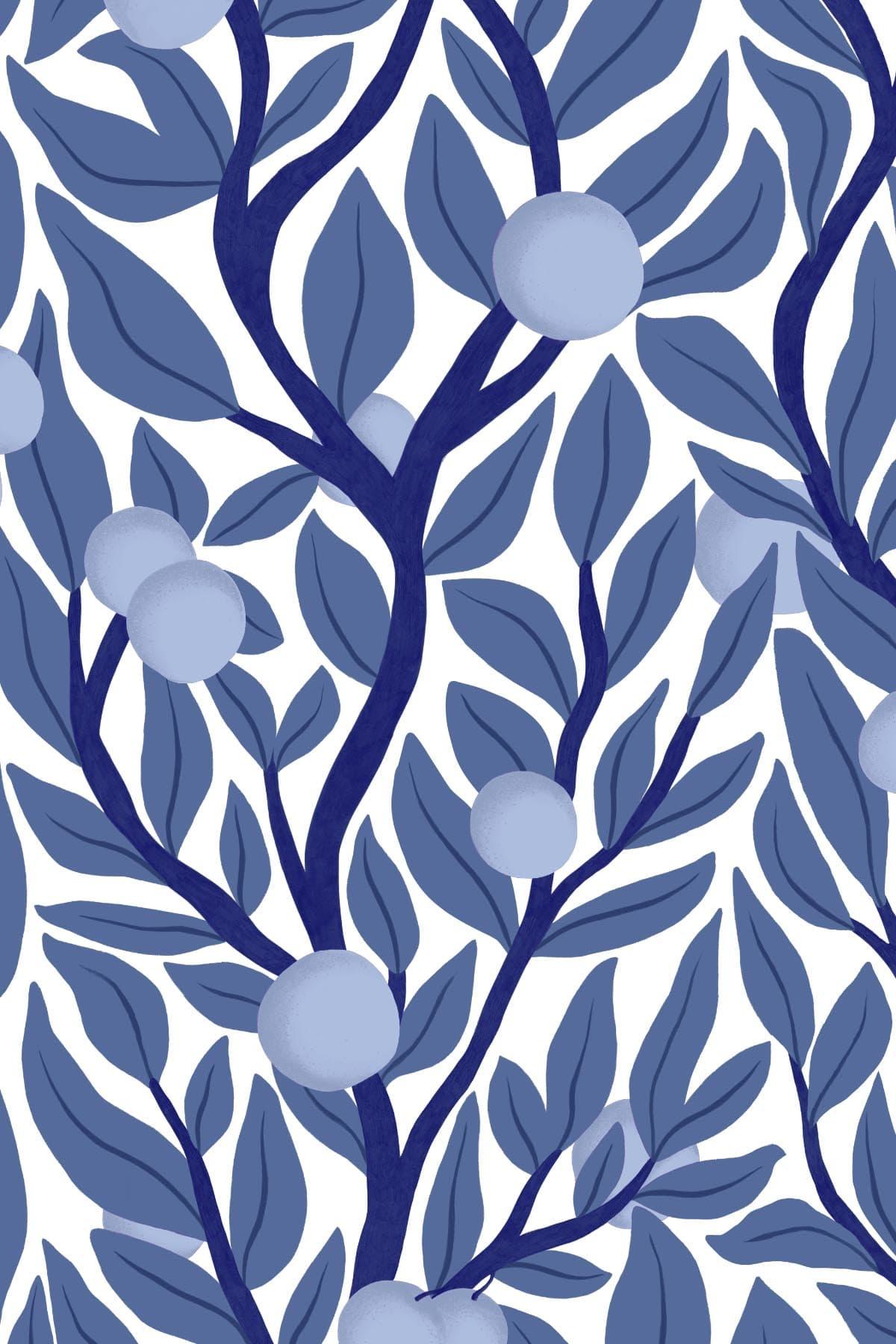  Citrus Tree Blue