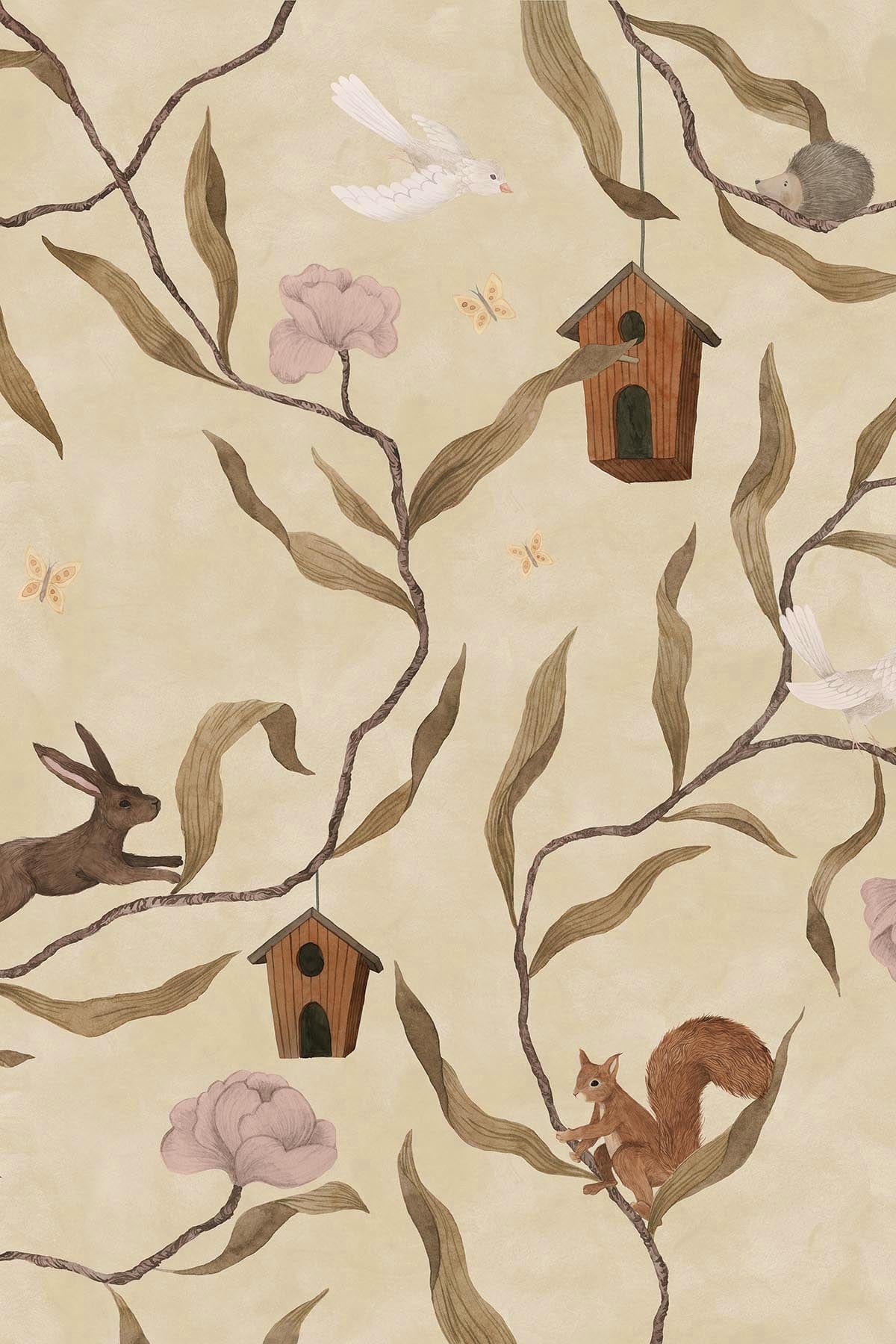 Animal Garden Yellow